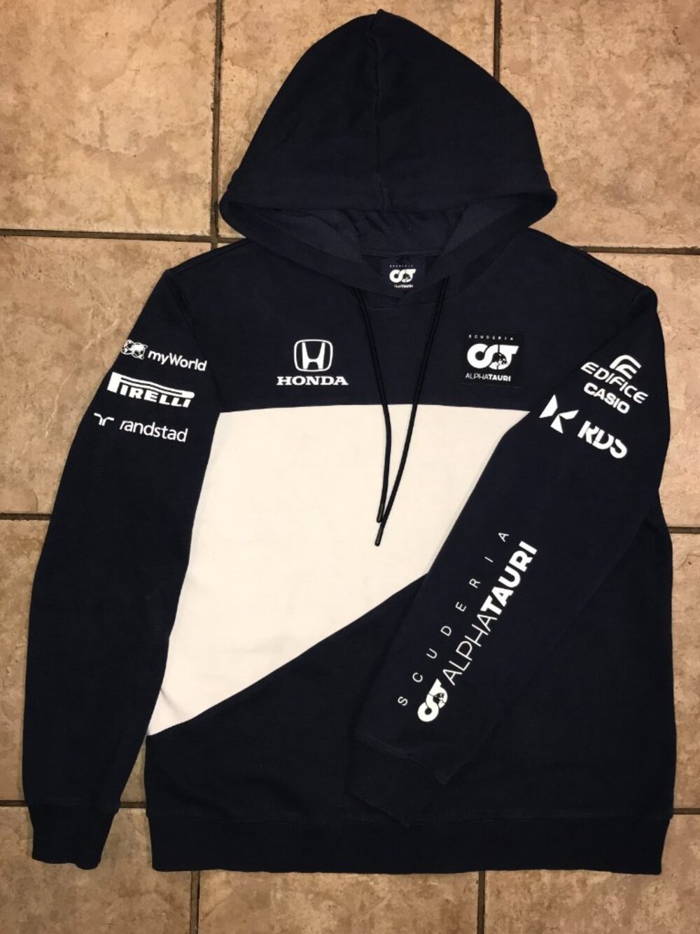 Men's Scuderia AlphaTauri 2021 Team Sweat Hoodie -Size XL